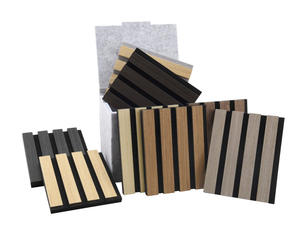 Musterbox mit Holzpaneelen Palissar® Standard| Mehrere Farbe