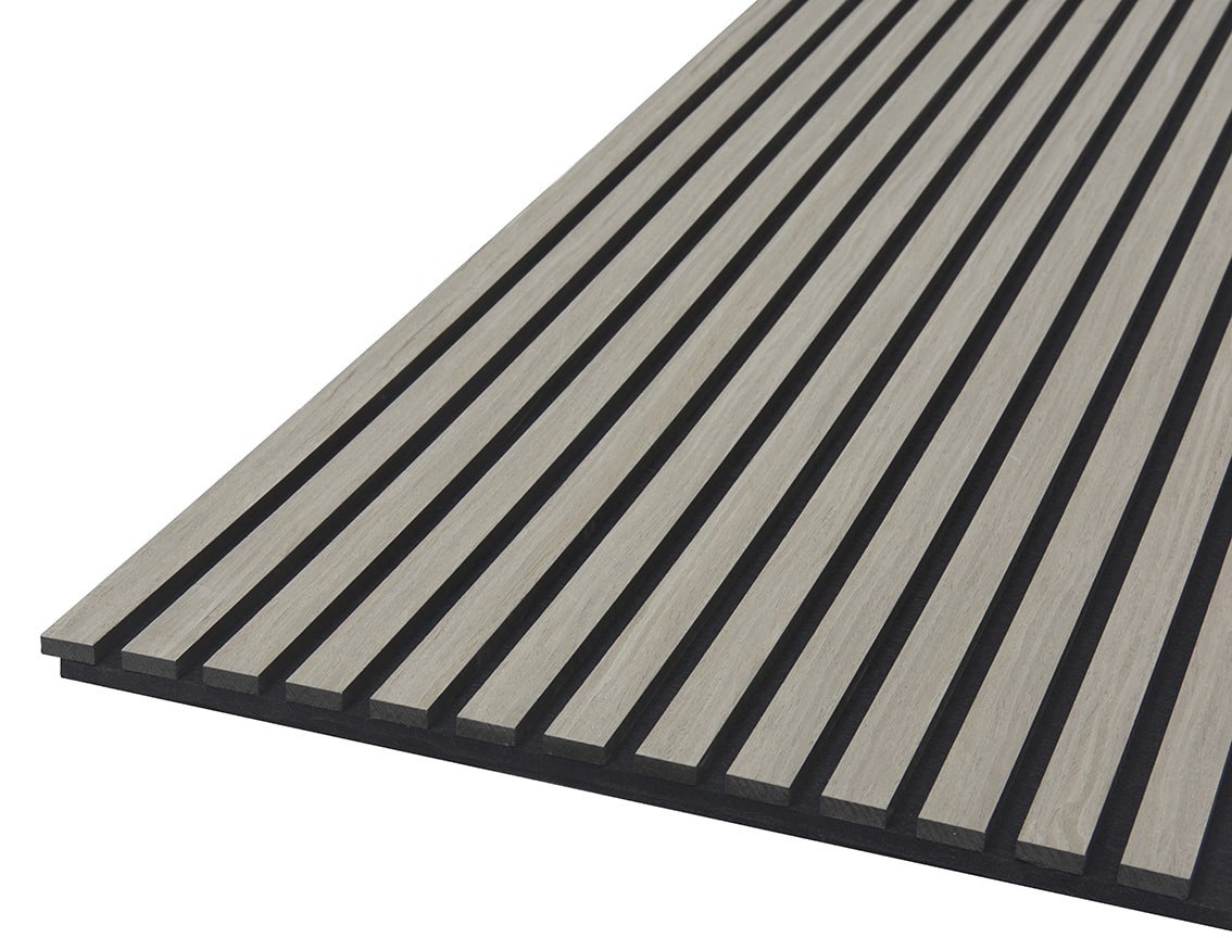 Pannelli acustici Palissar® Exclusive | 300x60 cm - Rovere Grigio