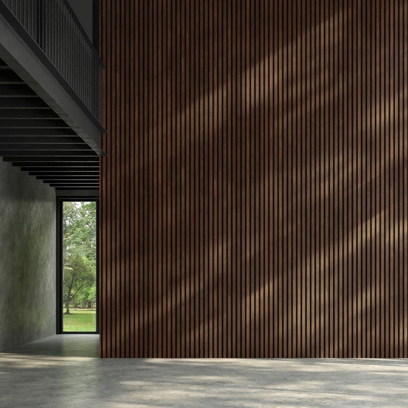 Akustikpaneele Palissar® Premium | 244x60 cm - Smoked Oak