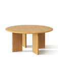 Charlotte Couchtisch 90 x 90 cm - Holz/Natürliche Eiche - Palissar