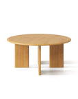 Charlotte Couchtisch 90 x 90 cm - Holz/Natürliche Eiche - Palissar