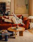 Charlotte Couchtisch 90 x 90 cm - Holz/Natürliche Eiche - Palissar