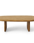 Lana Couchtisch 110 x 80 cm - Holz/Natürliche Eiche - Palissar