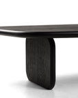 Lana Couchtisch 110 x 80 cm - Holz/Schwarze Eiche - Palissar