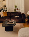 Lana Couchtisch 110 x 80 cm - Holz/Walnuss-Eiche - Palissar