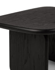 Lana Couchtisch 75 x 60 cm - Holz/Schwarze Eiche - Palissar