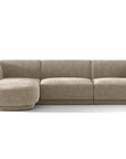 Miley Ecksofa - beige - Palissar