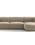 Miley Ecksofa - beige - Palissar