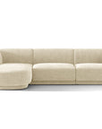 Miley Ecksofa - hellbeige - Palissar