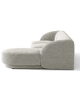 Miley Ecksofa - hellgrau - Palissar