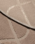 Tana Teppich rund - beige - Palissar