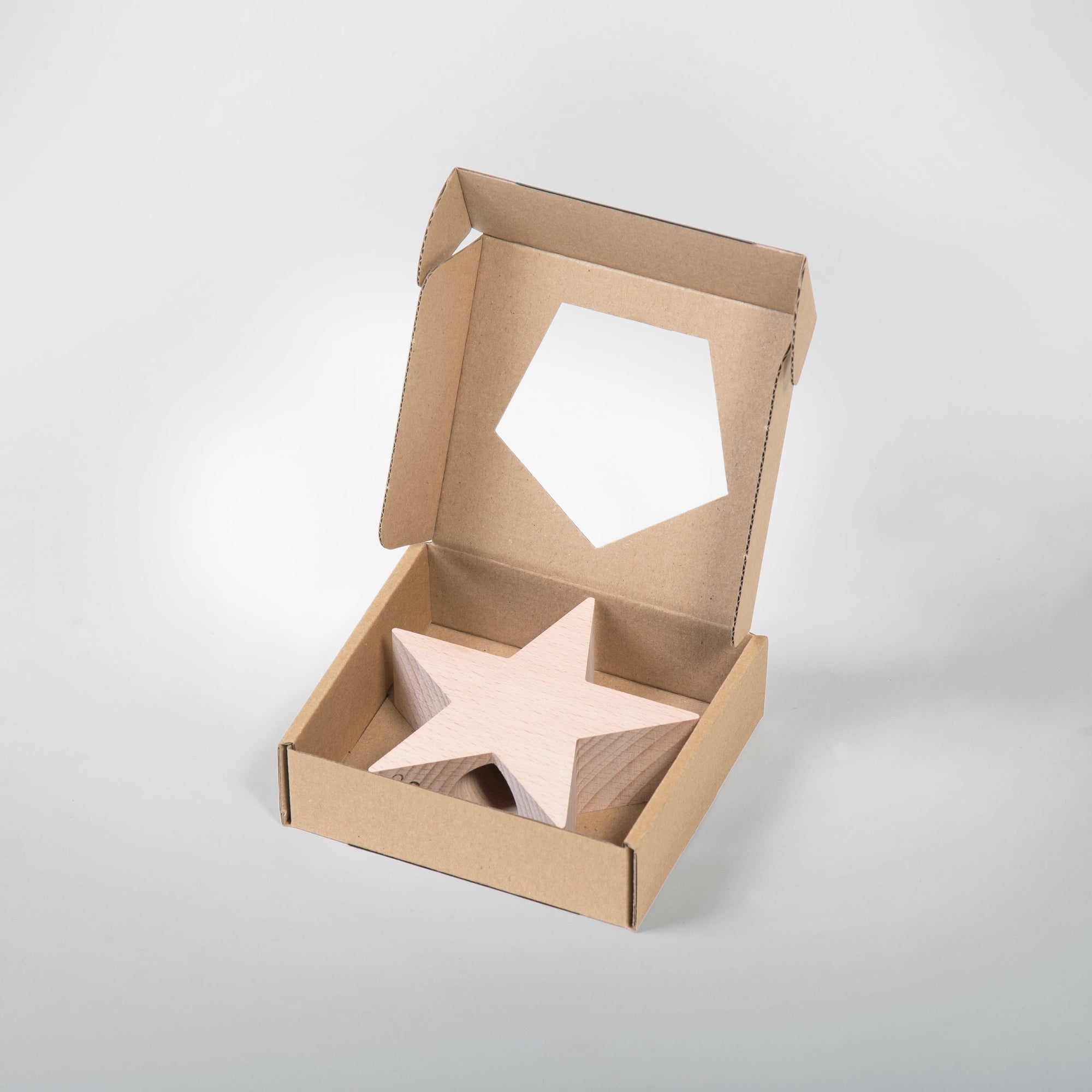 SPIRA Holzstern | Dekorationsstern für den Weihnachtsbaum