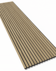 Akustikpaneele Palissar® Melamine Line | 260 x 60 cm – Dark Oak - Palissar