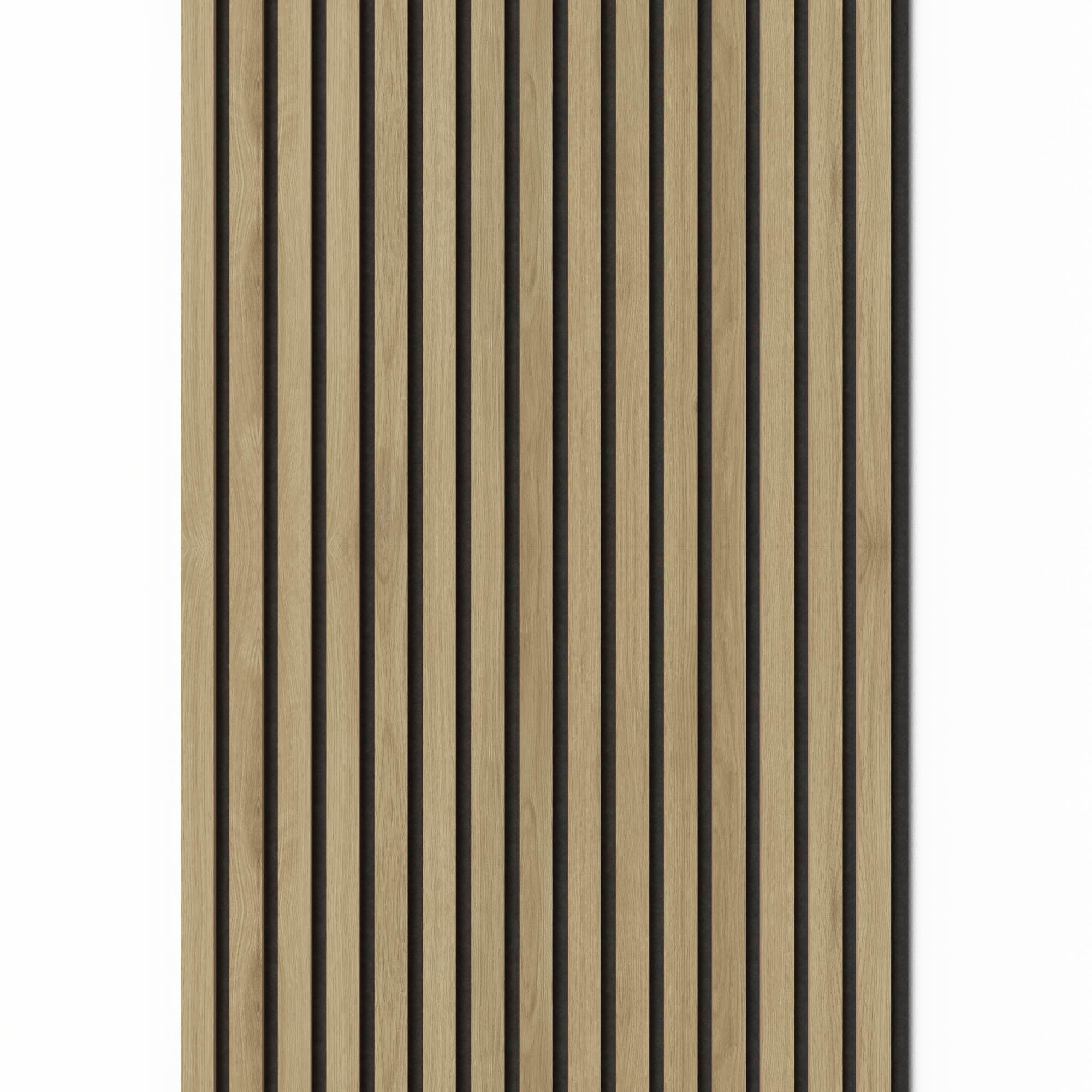 Akustikpaneele Palissar® Melamine Line | 260 x 60 cm – Dark Oak - Palissar