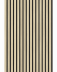 Akustikpaneele Palissar® Melamine Line | 260 x 60 cm – Light Oak - Palissar