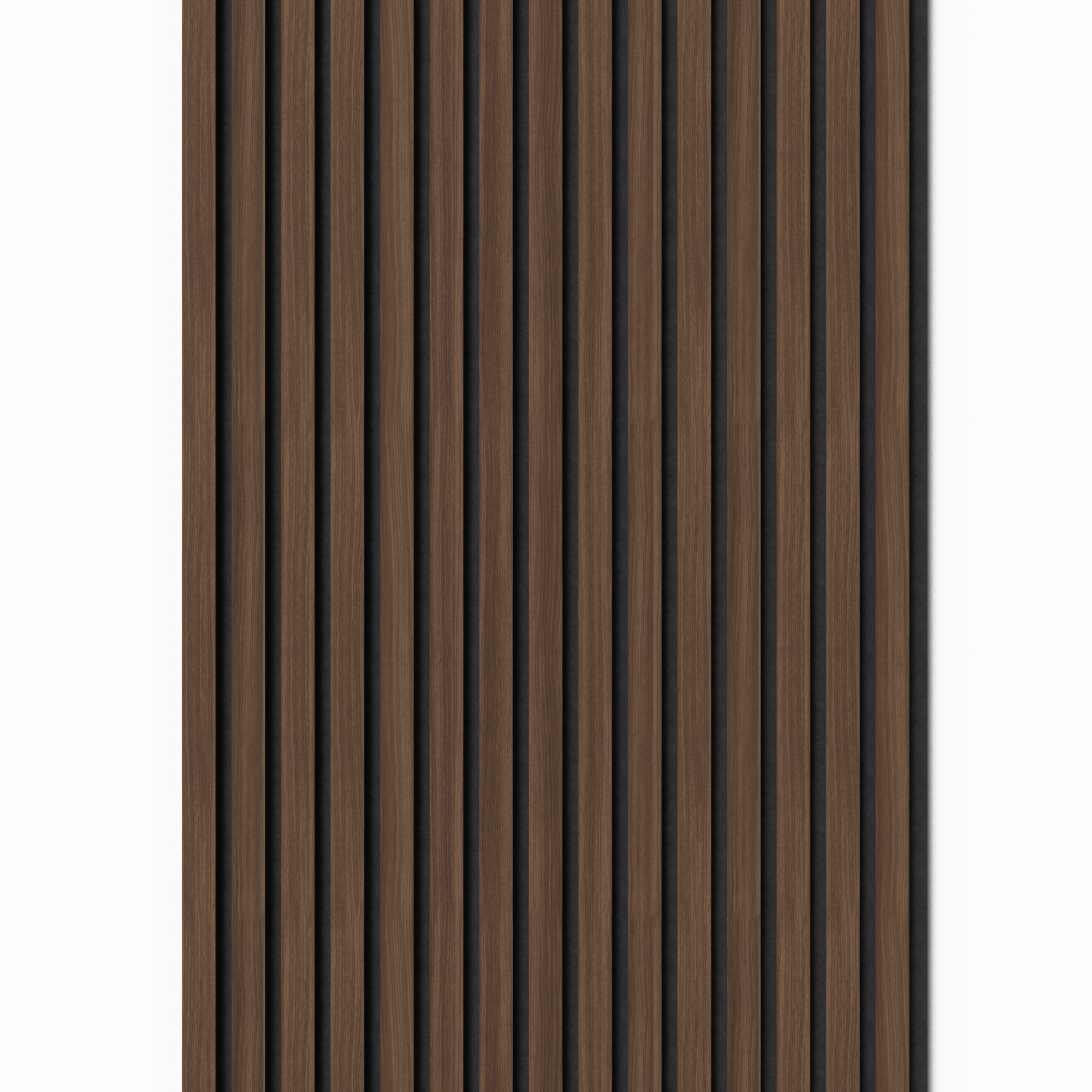 Akustikpaneele Palissar® Melamine Line | 260 x 60 cm – Walnut - Palissar