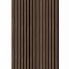 Akustikpaneele Palissar® Melamine Line | 260 x 60 cm – Walnut - Palissar