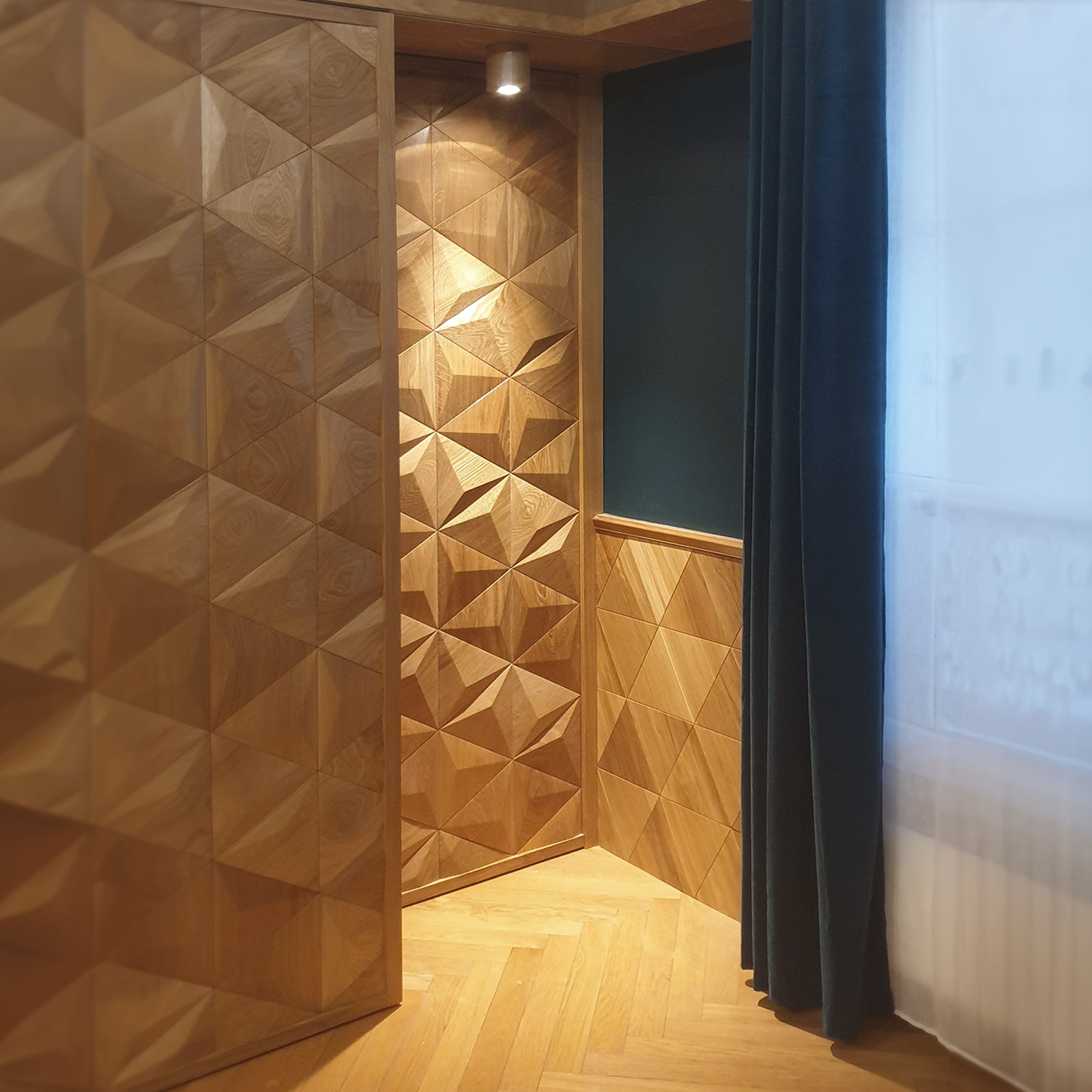 Palissar® Signature 3D-Paneel | Pyramid