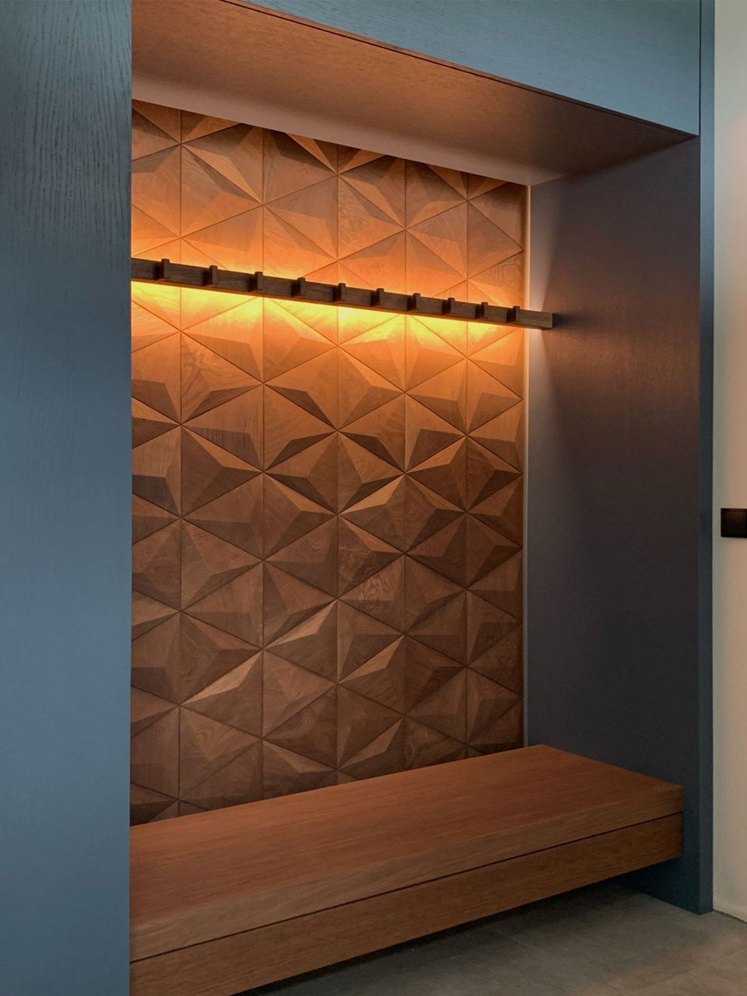 Palissar® Signature 3D - Paneel | Pyramid by Form at Wood - Palissar