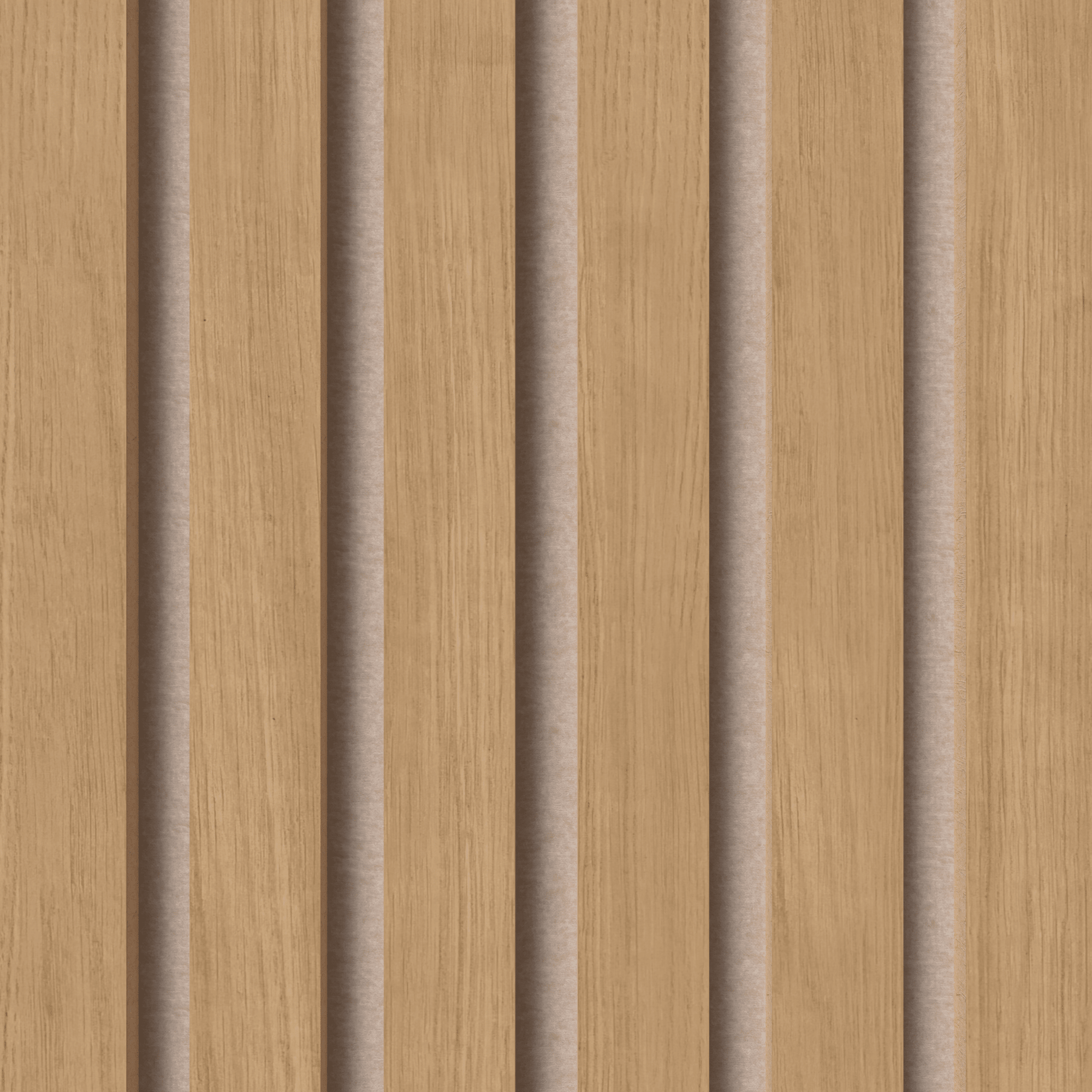 Akustikpaneele Palissar® Exklusiv | 300x60 cm - Oak mit beige Filz - Palissar