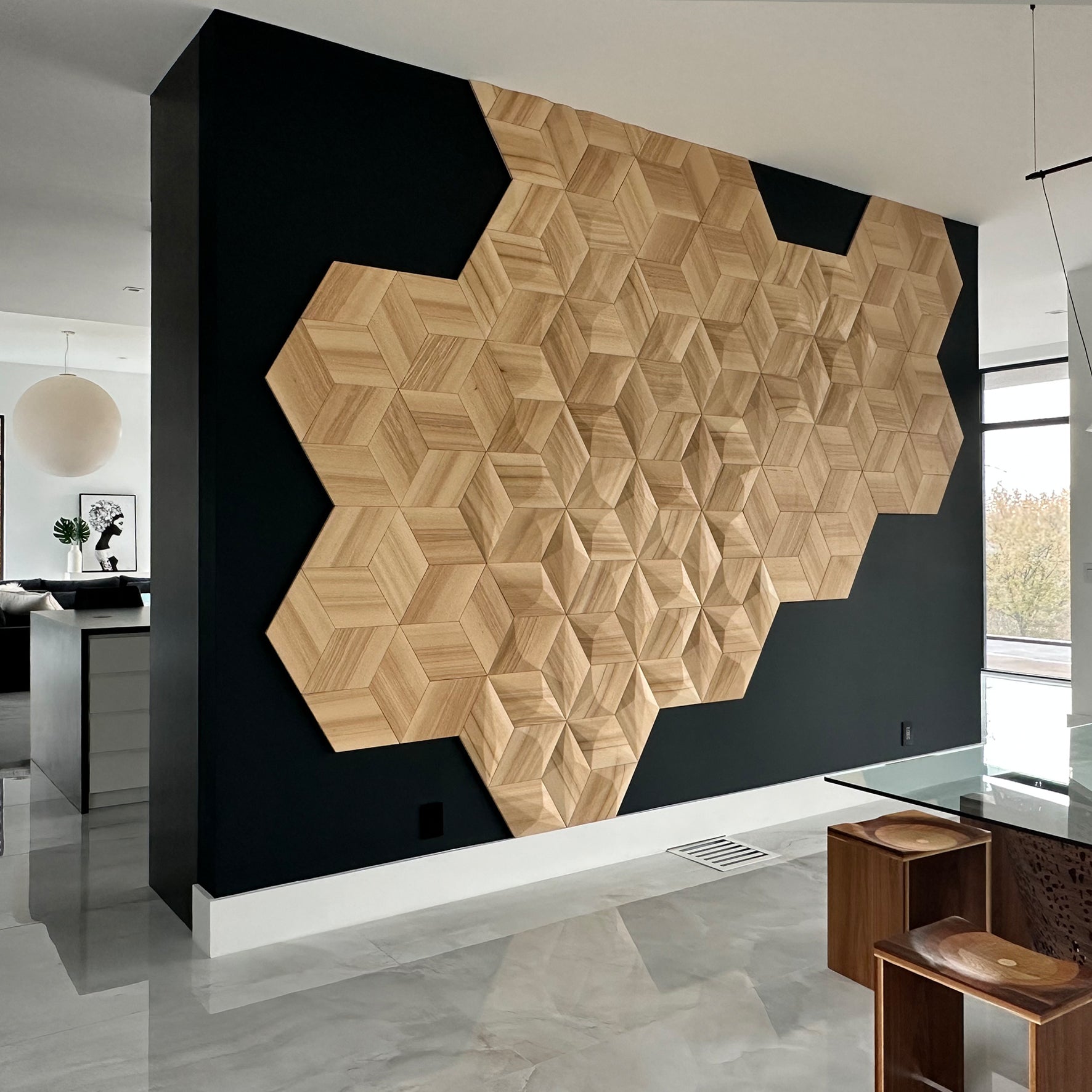 Palissar® Signature 3D-Paneel | Diamond