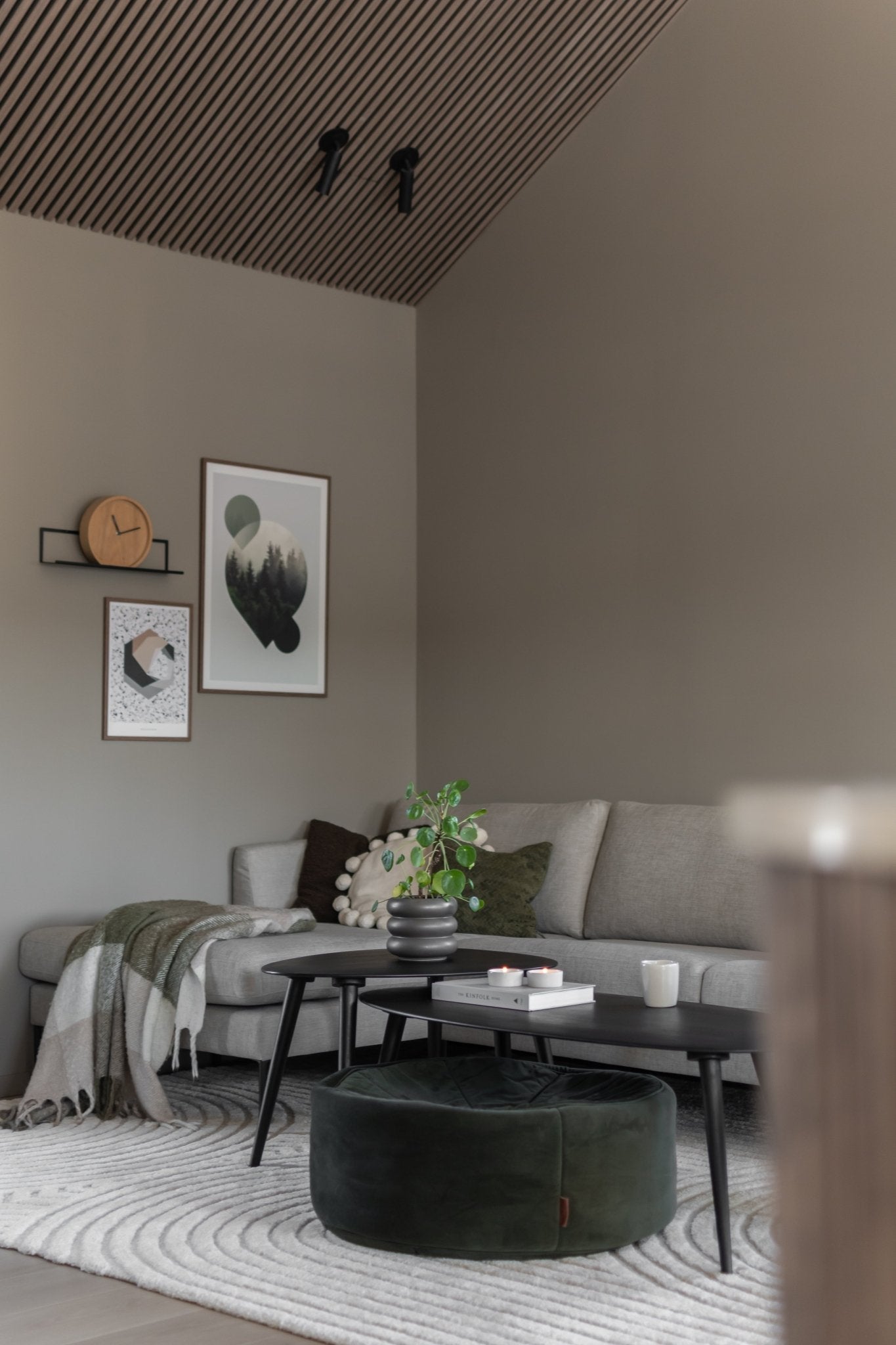 Akustikpaneele Palissar® Exklusiv| 300x60 cm - Walnut - Palissar