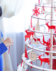 SPIRA Weihnachtsbaumanhänger | Holz & Filz Dekorationsset