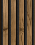 Palissar® Design Panel | Echtholzpaneel für überdachte Aussenbereiche | 240 x 60 cm - Palissar