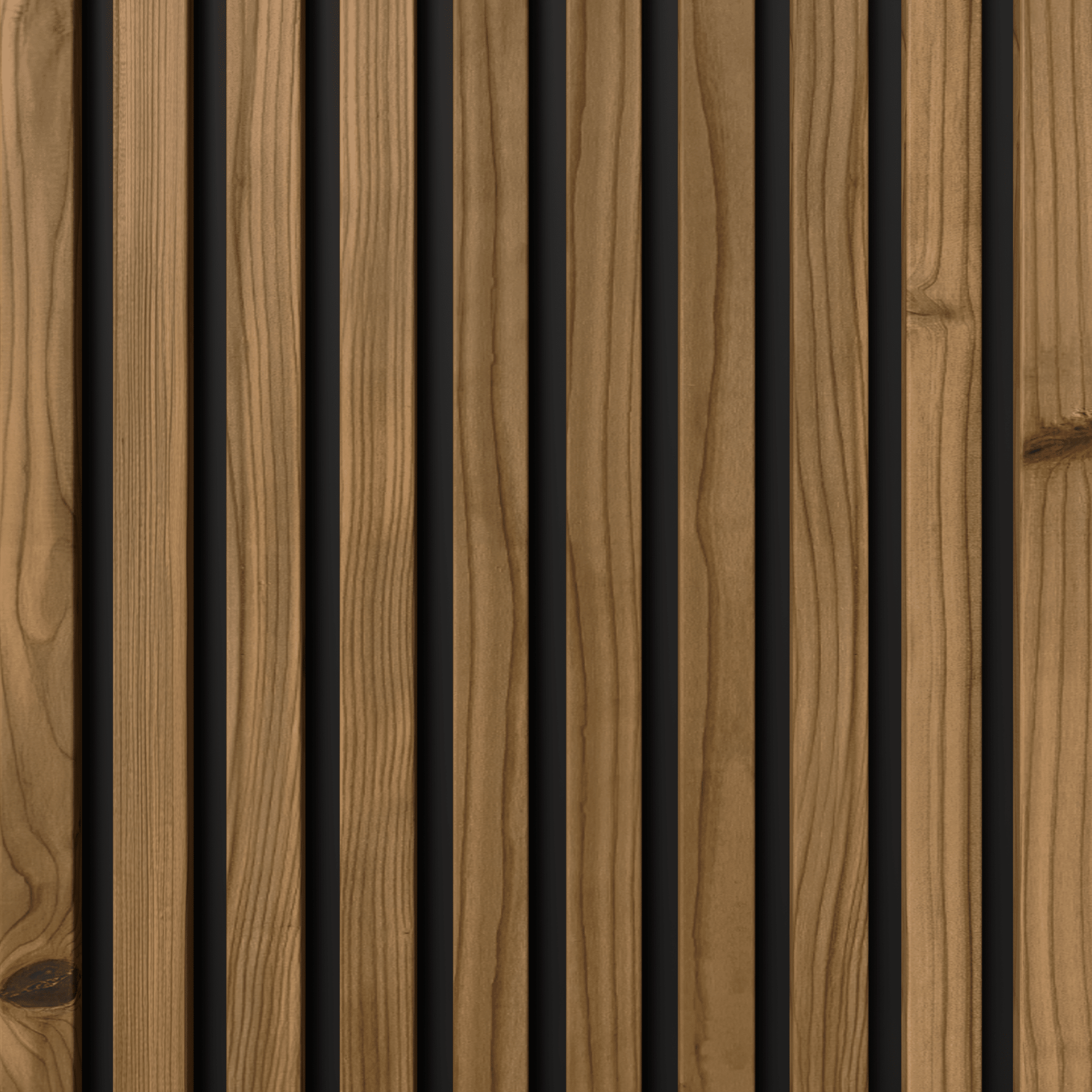 Palissar® Pro Panel | Echtholz Fassadenpaneel für den Aussenbereich | 240 x 60 cm | 300x 60 cm - Palissar