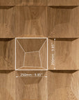 Palissar® Signature 3D-Paneel | Pillow
