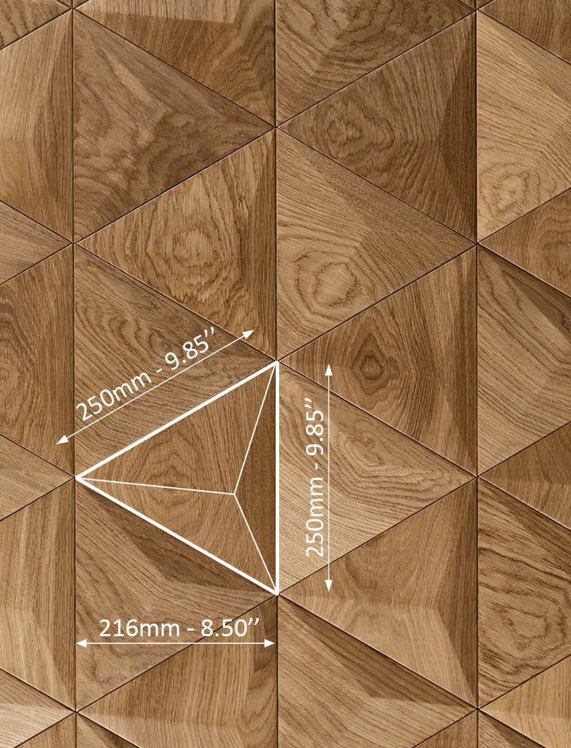 Palissar® Signature 3D-Paneel | Pyramid