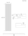 Akustikpaneele Palissar® Melamine Line | 260 x 60 cm – Walnut - Palissar