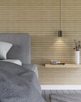Akustikpaneele Palissar® Exklusiv | 300x60 cm - Oak mit grauem Filz - Palissar