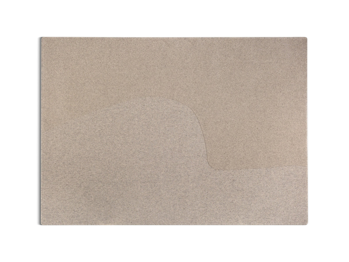 Abstract Teppich - hellgrau - Palissar