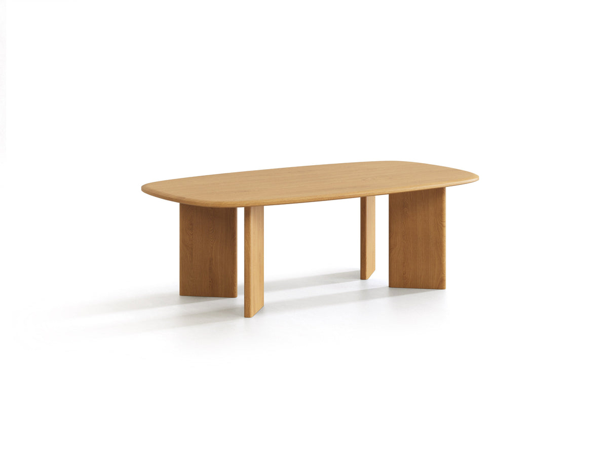 Charlotte Couchtisch 120 x 60 cm - Holz/Natürliche Eiche - Palissar