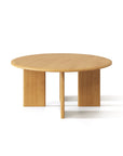 Charlotte Couchtisch 90 x 90 cm - Holz/Natürliche Eiche - Palissar