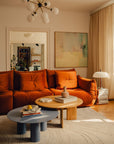 Charlotte Couchtisch 90 x 90 cm - Holz/Natürliche Eiche - Palissar