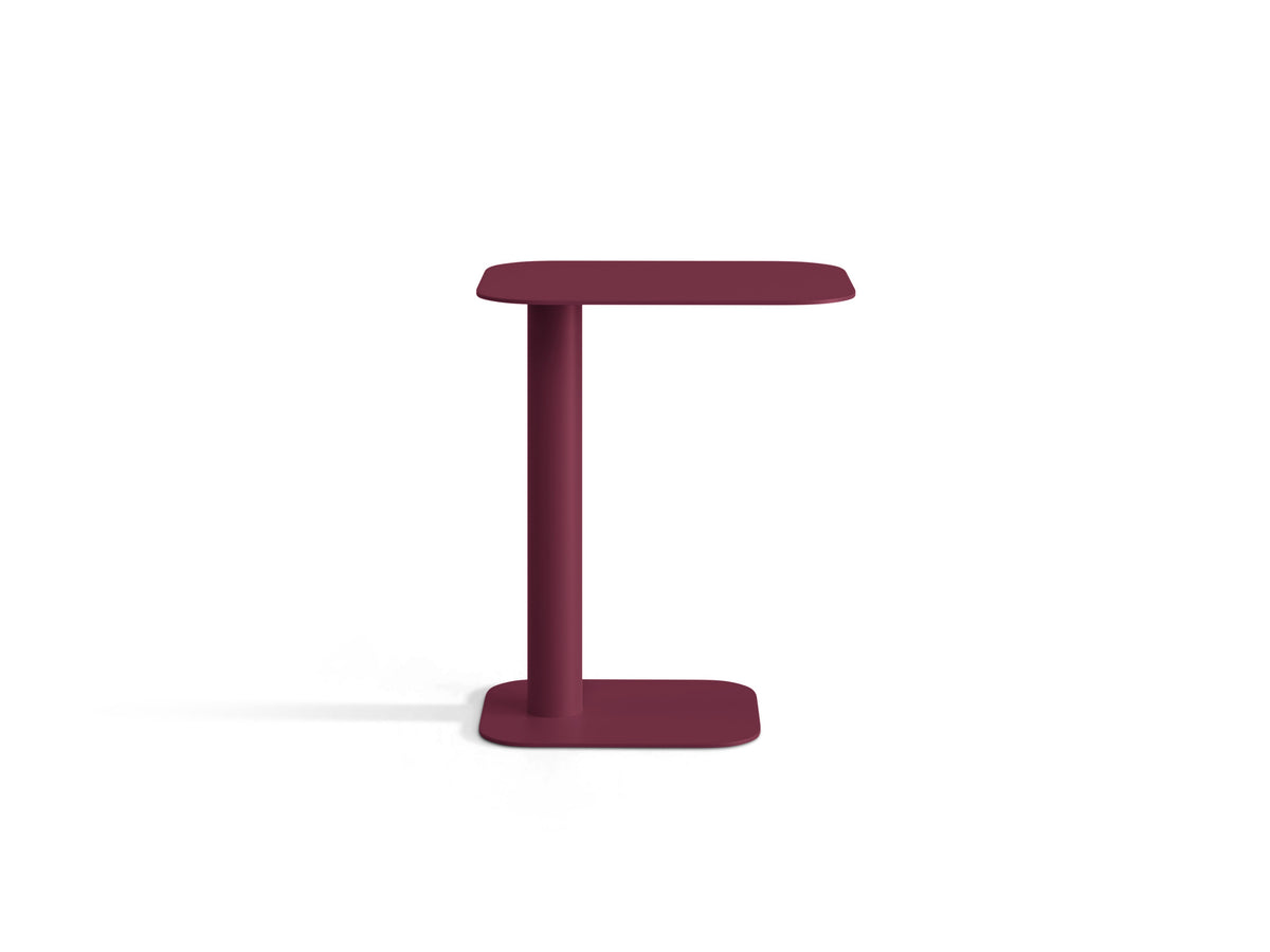 Jackson Beistelltisch - burgund - Palissar