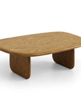 Lana Couchtisch 110 x 80 cm - Holz/Natürliche Eiche - Palissar