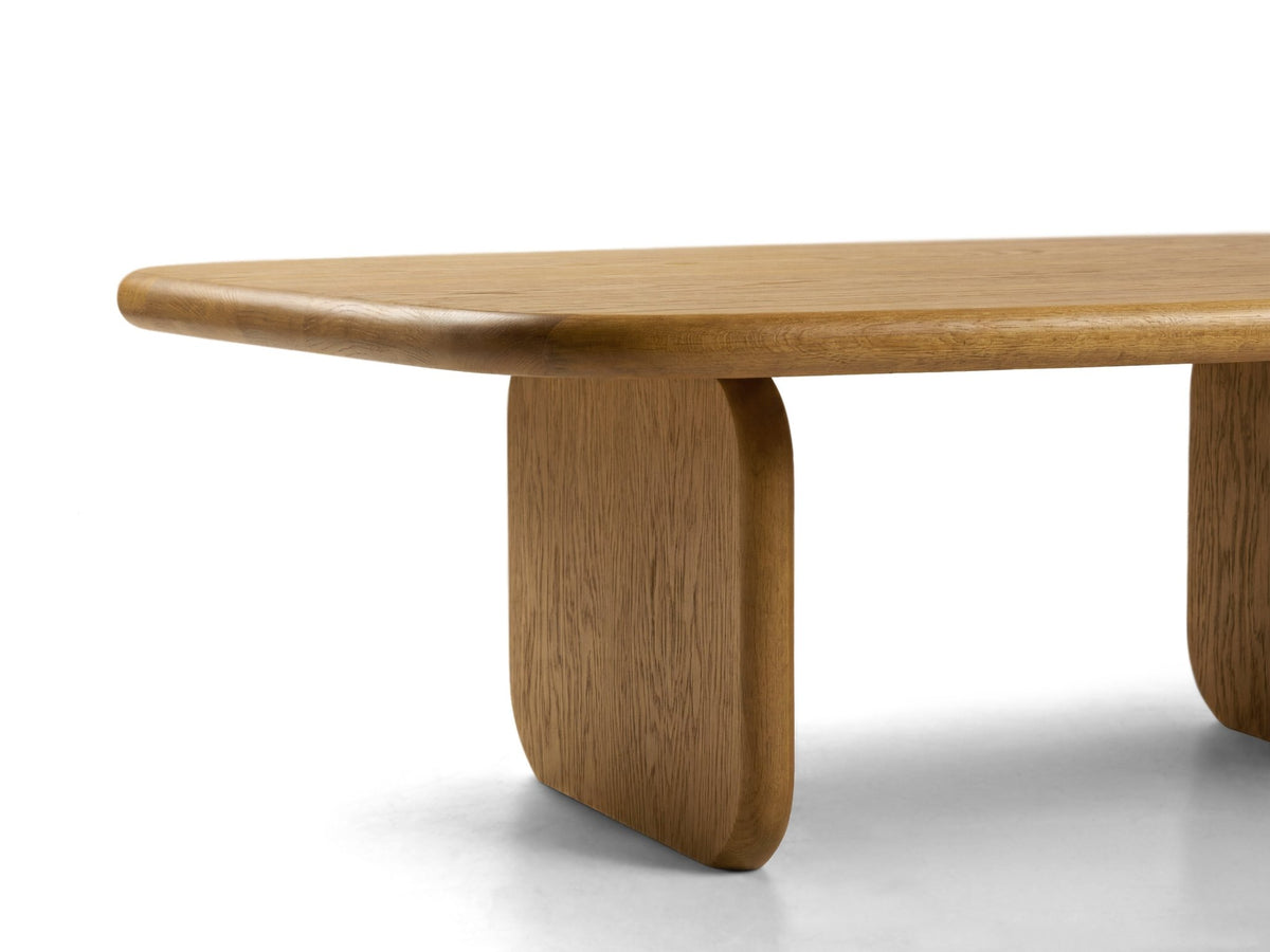 Lana Couchtisch 110 x 80 cm - Holz/Natürliche Eiche - Palissar