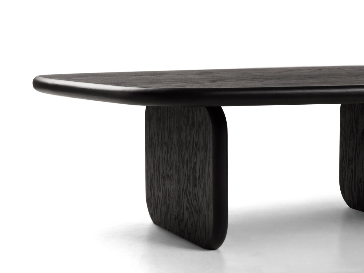 Lana Couchtisch 110 x 80 cm - Holz/Schwarze Eiche - Palissar