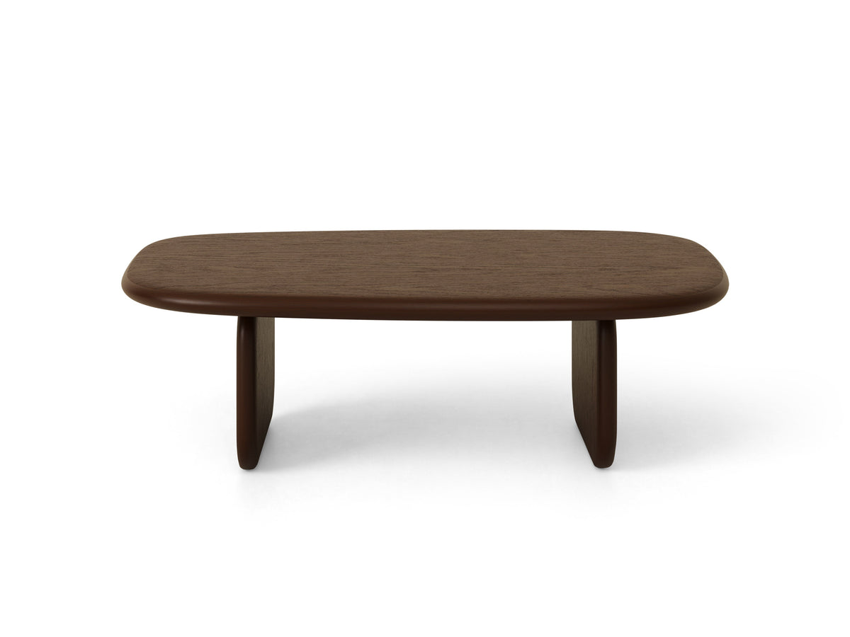 Lana Couchtisch 110 x 80 cm - Holz/Walnuss-Eiche - Palissar