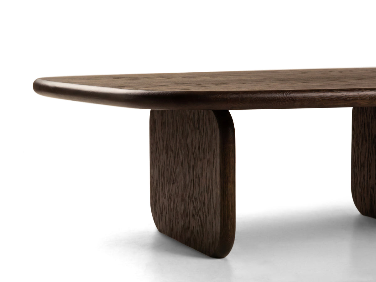 Lana Couchtisch 110 x 80 cm - Holz/Walnuss-Eiche - Palissar