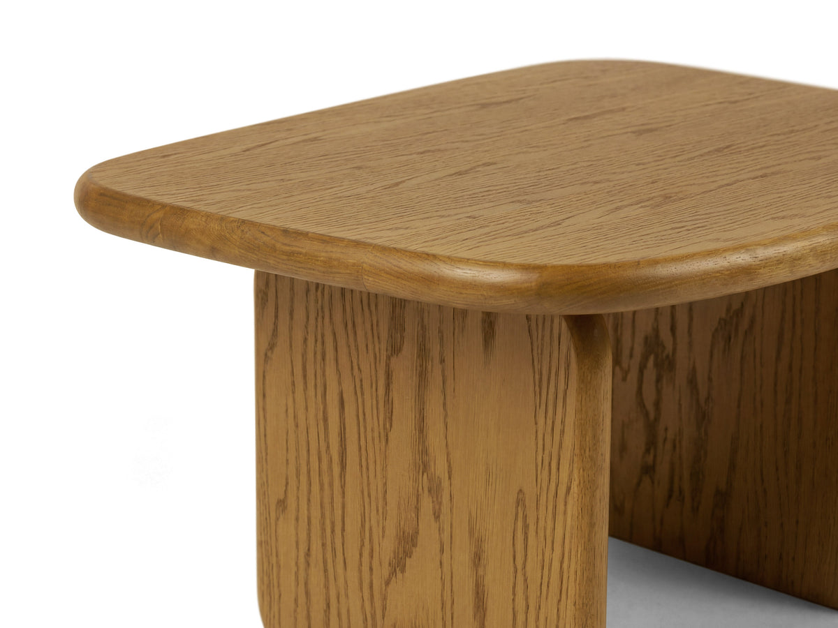 Lana Couchtisch 75 x 60 cm - Holz/Natürliche Eiche - Palissar