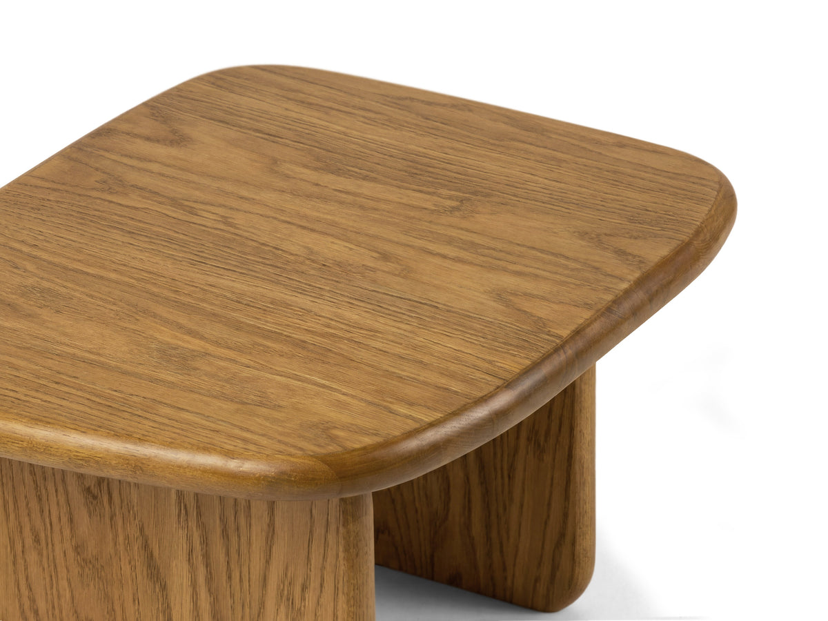 Lana Couchtisch 75 x 60 cm - Holz/Natürliche Eiche - Palissar