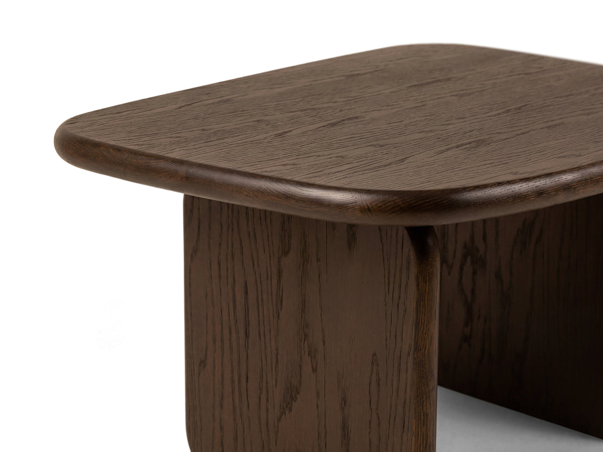 Lana Couchtisch 75 x 60 cm - Holz/Walnuss-Eiche - Palissar