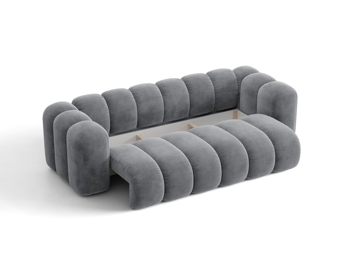 Lupine Schlafsofa mit Stauraum - grau - Palissar