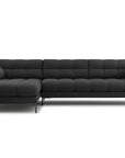 Mamaia Ecksofa - dunkelgrau - Palissar