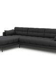 Mamaia Ecksofa - dunkelgrau - Palissar