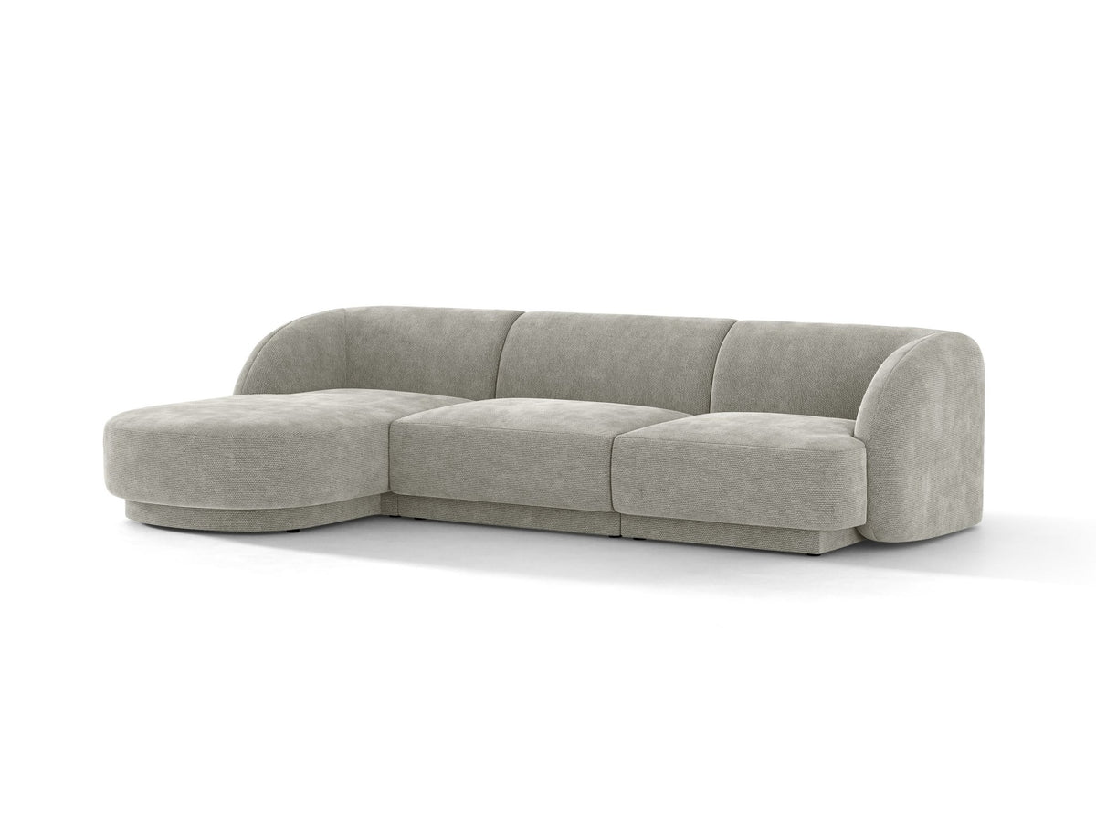 Miley Ecksofa - hellgrau - Palissar